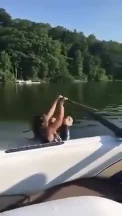 She learned to fly