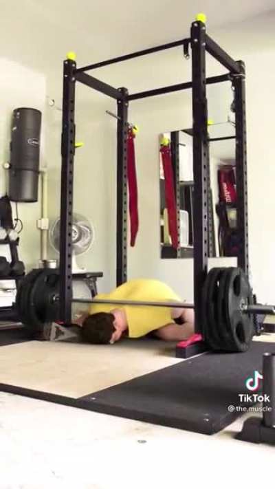 This guy doing a squat