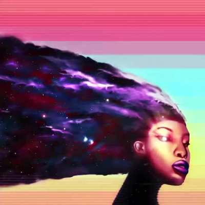"Imaginary Head Space" digital painting+animation