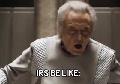 The taxes must flow 
