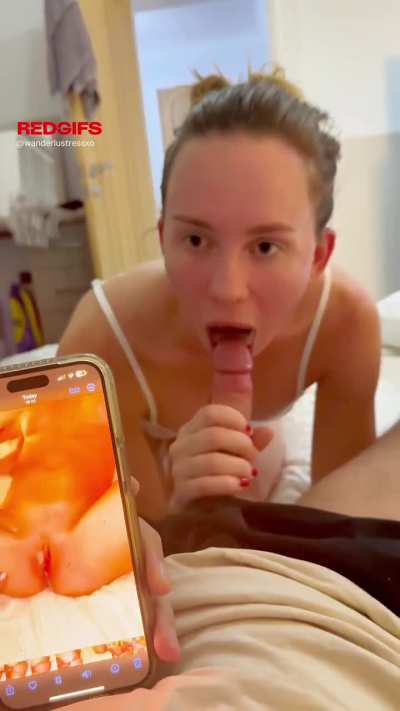 getting a huge creampie from a guy I invited over and then making my bf watch it to see how long he can last&hellip; turns out not very long