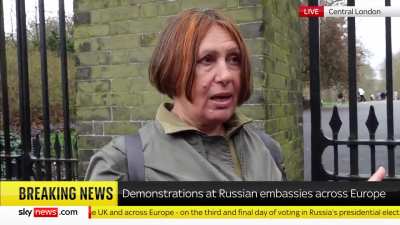 The SkyNews reporter did not expect such an answer': ""I will be voting for Putin. I am quite happy with him'"
