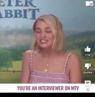 Margot&rsquo;s reaction is so pure and wholesome. Loved it :)
