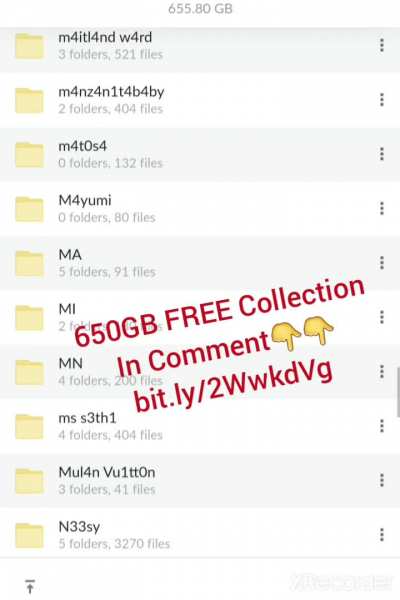 Get Free 650GB Collection😍 of Hotties in Comme<wbr>nt👇👇