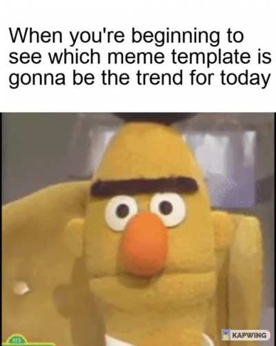 Im starting to see a trend coming along