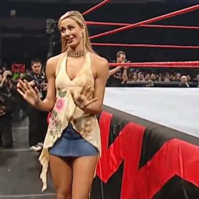 Stacy Keibler multi panty flash