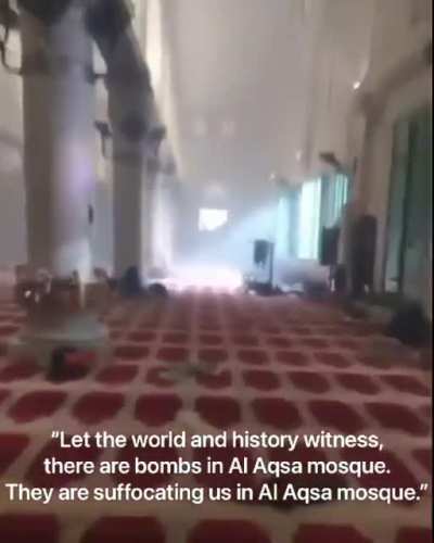 Imagine if Muslims stormed the Vatican and let off grenades. Why do we keep silent when Israel does it to Palestine?