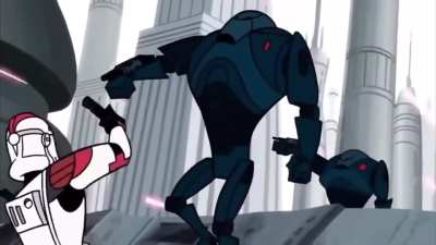 Captain Fordo leading by example, who&rsquo;s your favourite clone, droid or side character?