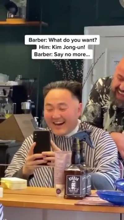 Kim Jong-un style haircut