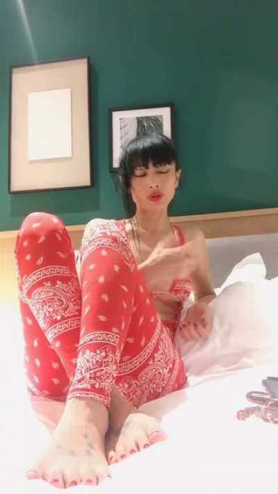Bai Ling being cute ;)