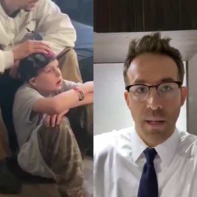 In Canada, an 8-year old moved to a new town. His parents were worried he'd be lonely on his birthday &mdash; so they asked if people could send him cards. Ryan Reynolds found out. He did the most Ryan Reynolds thing ever. This was the boy's reaction.