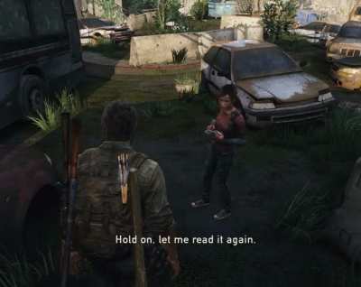 if you&rsquo;re having a bad day, here&rsquo;s ellie reading some jokes to joel &amp;lt;3