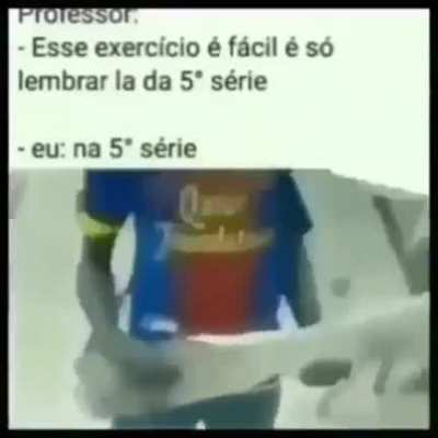 N&atilde;o lembro nem das mat&eacute;rias imagina os exerc&iacute;cio