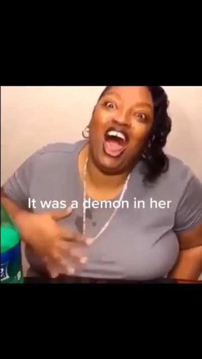 Its the demons