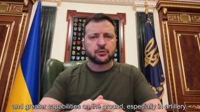 "Despite various challenges and many difficulties, Ukraine has had success in keeping our Ukrainian struggle for independence in the focus of international attention." - President Zelenskyy's address, 27th January 2024.