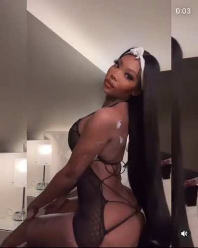 She been turning up on the gram lately