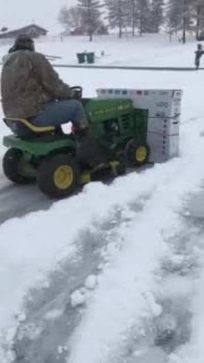 Wife: Why are you saving all these old boxes? Husband: