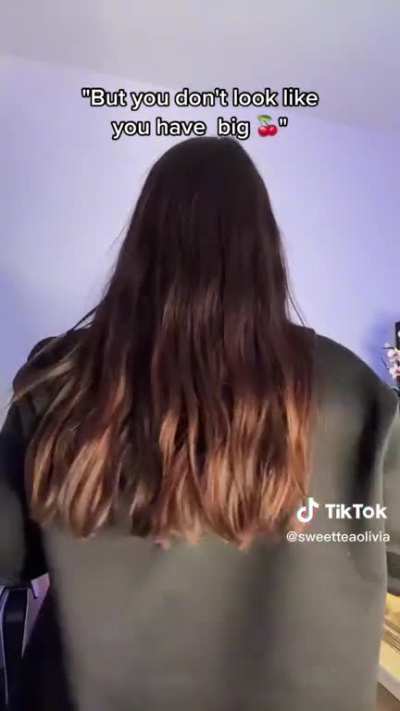 Too busty to hide
