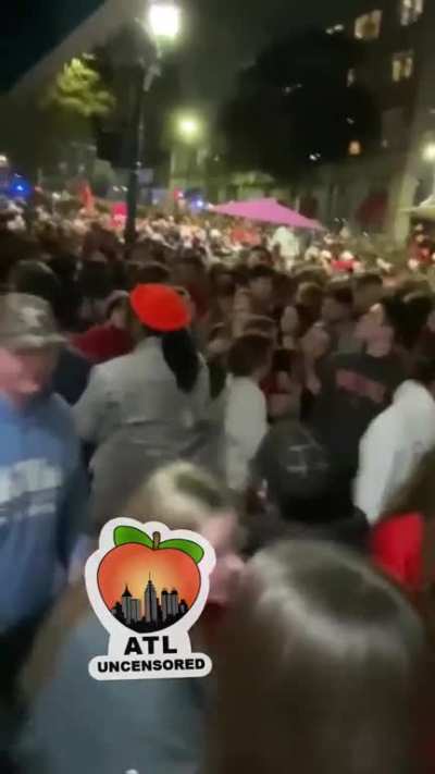 Four vs one fight after Georgia TCU game