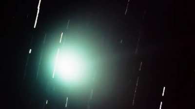 C/2022 E3 ZTF over a period of 45 minutes