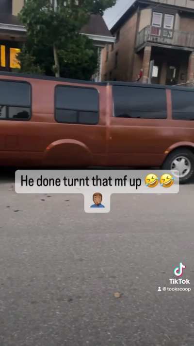 He upgraded the van 🤦🏽&zwj;♂️🤣🤣