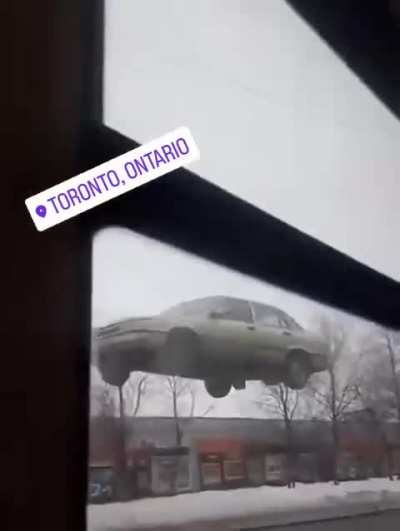 What car model can do this? Is this because of winter tires?