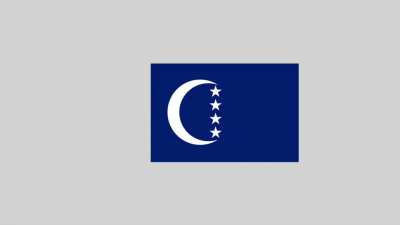 100 flags with the crescent at the same place
