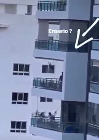 Installing a swing set on your balcony because your kid can&rsquo;t go to the park