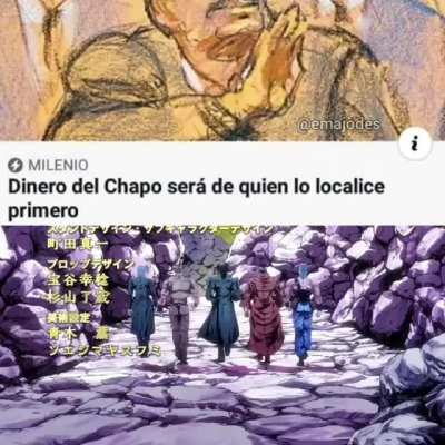Jojo narcos adventure