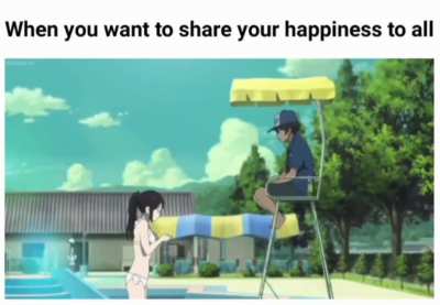 Happiness is only real when shared.