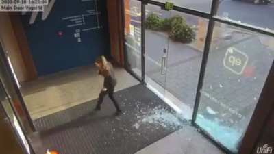 When opening a door goes wrong&hellip;