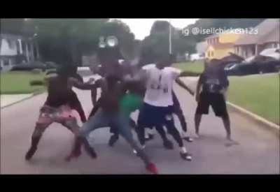 I took this video from a meme that's very popular in some corners of the internet. It had an extremely racist song attached to it so I decided to appropriate it.