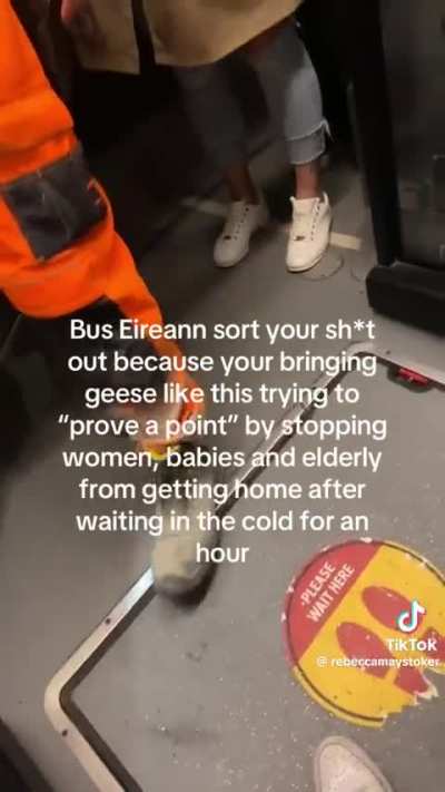 Man holds up the 205 bus because the 203 doesn&rsquo;t show😳