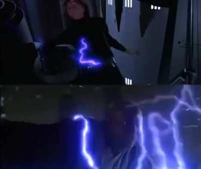 In Revenge of the Sith (2005) Anakin&rsquo;s turn mirrors his turn in Return of the Jedi (1983)
