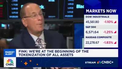 BlackRock, $BLK, CEO Larry Fink: it’s not about whether there’s a bubble in crypto... it’s about being in the market through the cycle.
