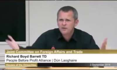 Irish ambassador goes on a mad one!