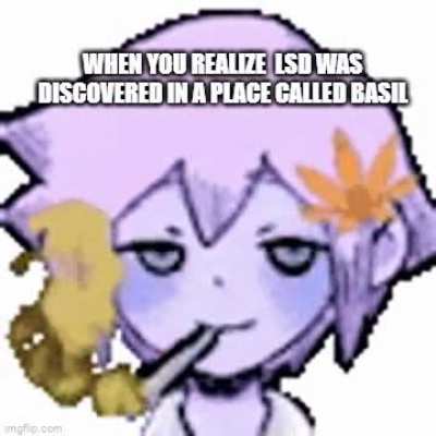 Basil on acid