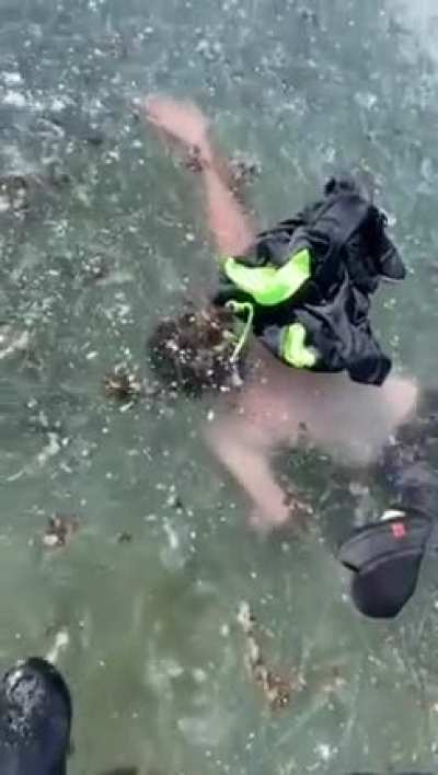 Will he drown?