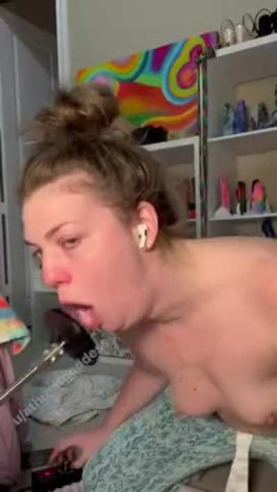 Training her Throat