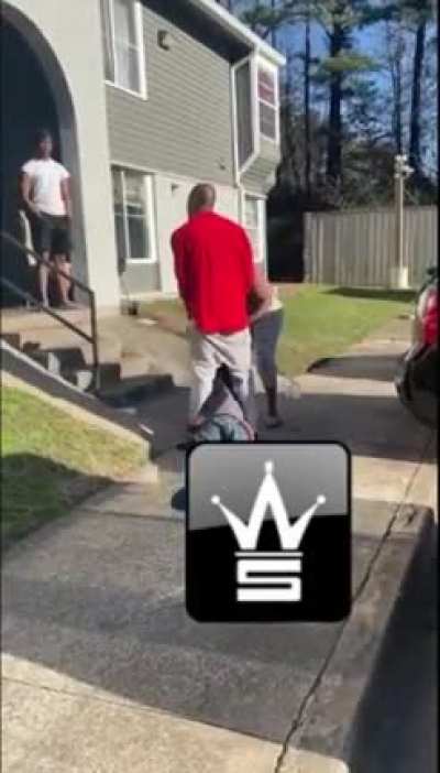 Crazed man allegedly punches 9 year old little girl in the eye and her father catches him&mdash;from WorkdStar sorry for watermark