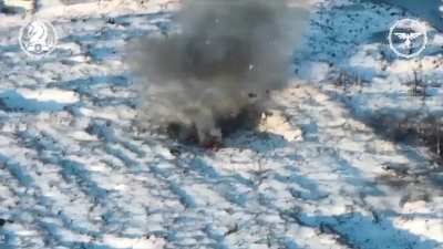 AFU 47 Brigade combine work of IFV(Bradley)/FPV drones/and Sniper