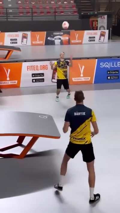 This game of Teqball