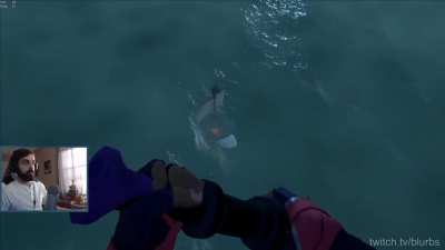 Shot myself out of cannon in the fog looking for boats and happen to land on one