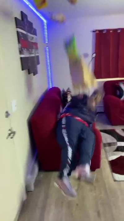 It&rsquo;s the face he made while he jumped in fear and confusion [PRANKS]