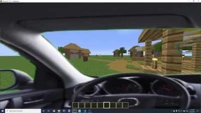 I made a texture pack that changes the pumpkin blur effect to a race car