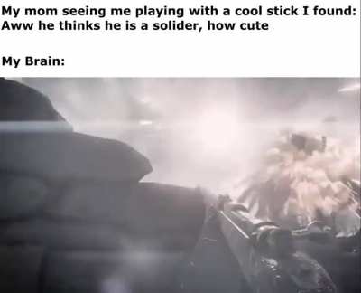 This is my stick! There are many like it but this one is mine!