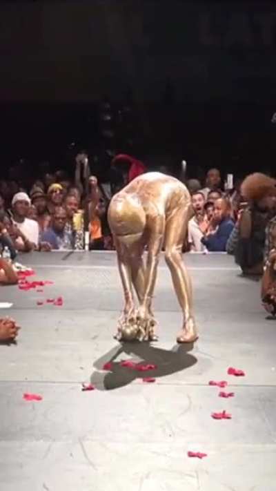 Just a normal fashion show...