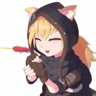 playing with cat
