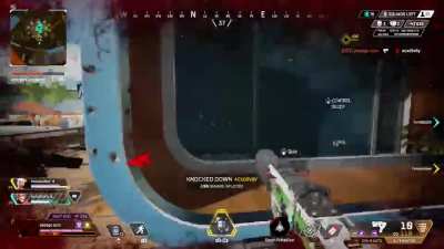 Just a mirage finisher, nothing to see here.