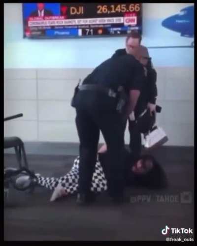 Karen at the airport